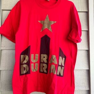 DURAN DURAN concert T-Shirt 1987 World Tour Frankfurt Germany. Original vintage